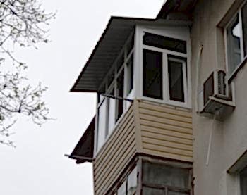 Крыша балкона