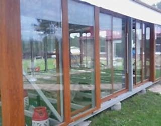 Установка раздвижных окон